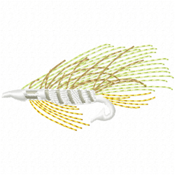 Fish Hook Embroidery Design 11 Fish Hook Embroidery Design 11